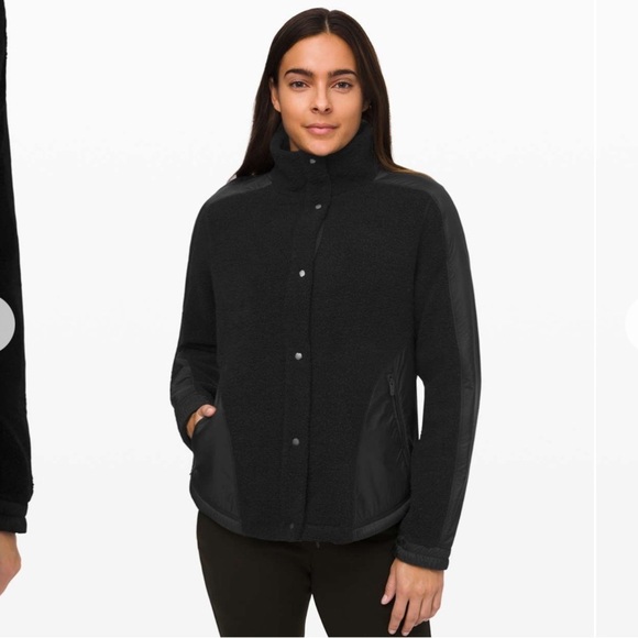 lululemon athletica Jackets & Blazers - Lululemon Go Cozy Jacket Black Size 4